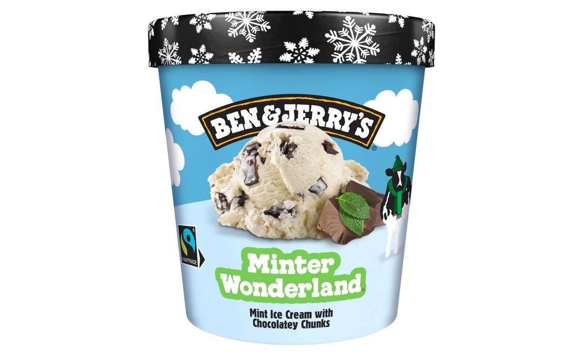 Ben & Jerry's Minter Wonderland Ice Cream 465ml (400762)