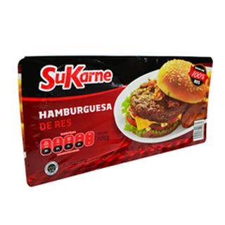 Sukarne hamburguesa de res (8 un)
