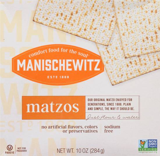 Manischewitz Matzos Crackers