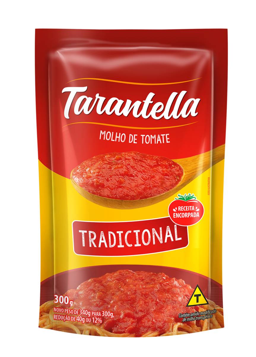 Tarantella molho de tomate tradicional (300 g)