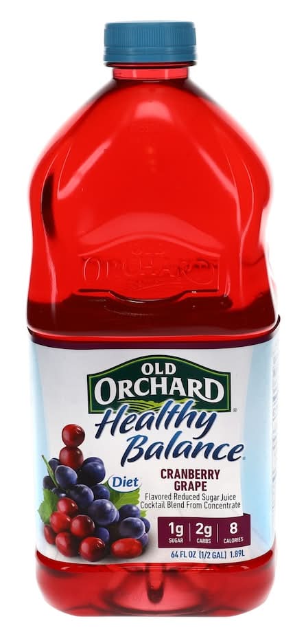 Old Orchard Healthy Balance Diet Cranberry Grape Juice, 64-oz.