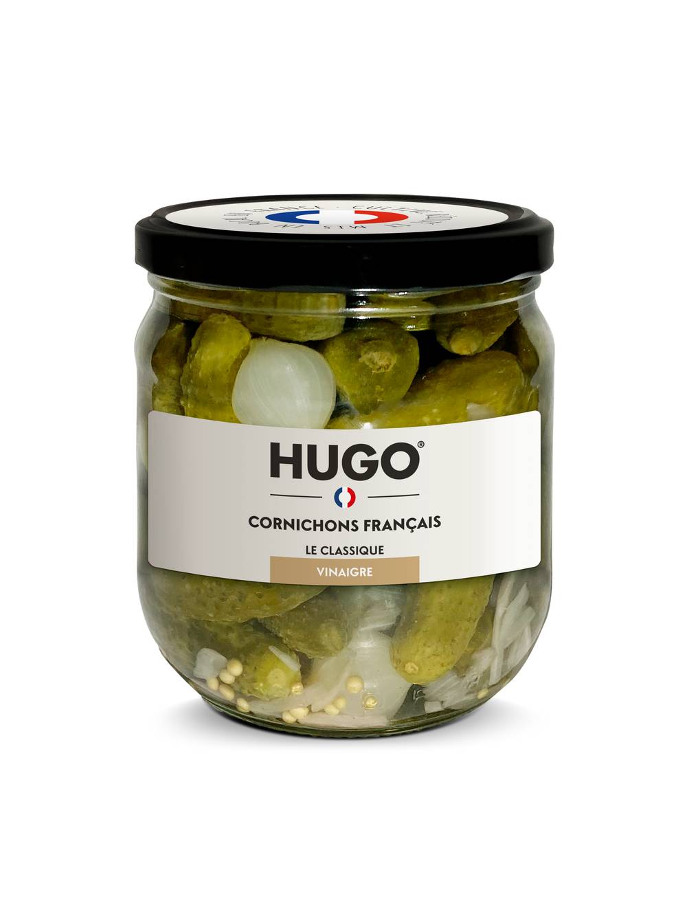 Hugo - Cornichons français au vinaigre et à l'échalote