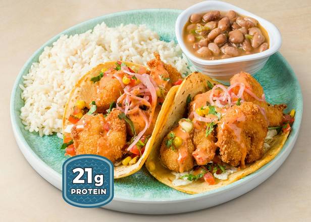 BREADED SHRIMP TACO COMBO