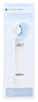 Tornado Bladeless Handheld Fan 2.7in x 7.8in Sky Blue