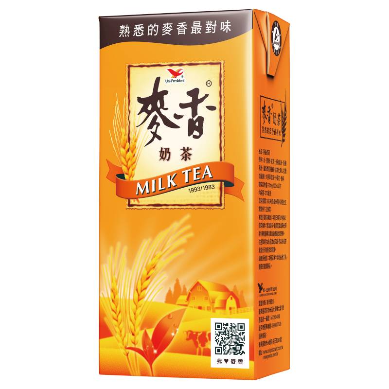 統一麥香奶茶TP375ml <375ml毫升 x 1 x 6Bottle瓶>