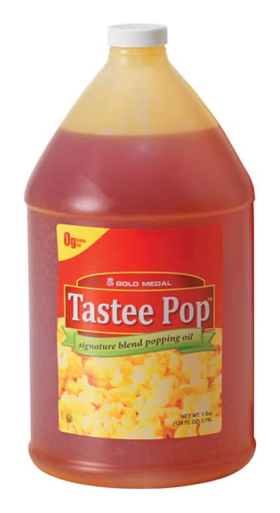 Gold Medal Tastee Pop Popcorn Oil 1 Gal Jug