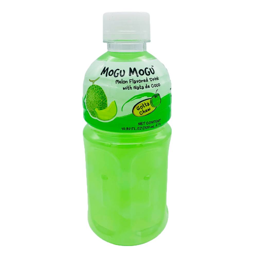 Mogu Mogu Melon Flavoured Drink With Nata De Coco (320ml)