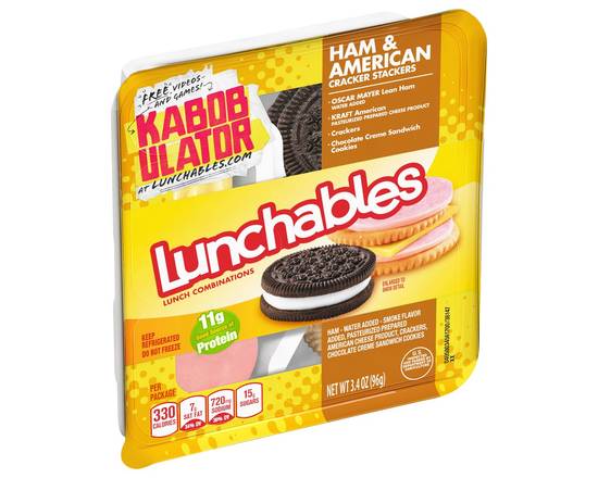 Lunchables · Ham & American Cracker Stackers (3.4 oz)