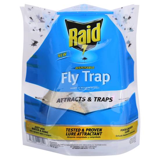 Raid Attracts & Traps Fly Trap