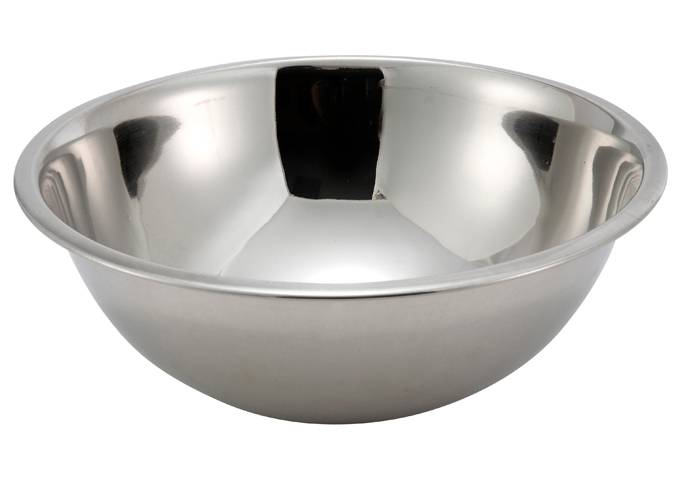 Winco - Mixing Bowl, Economy, Stainless Steel, 13 Qt (Case of 1)