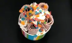 Roll it up ice cream