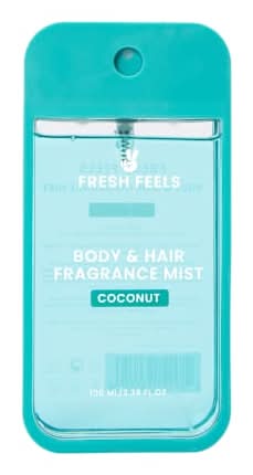 Fresh Feels Coconut Body & Hair Fragrance Mist 3.38oz Coconut