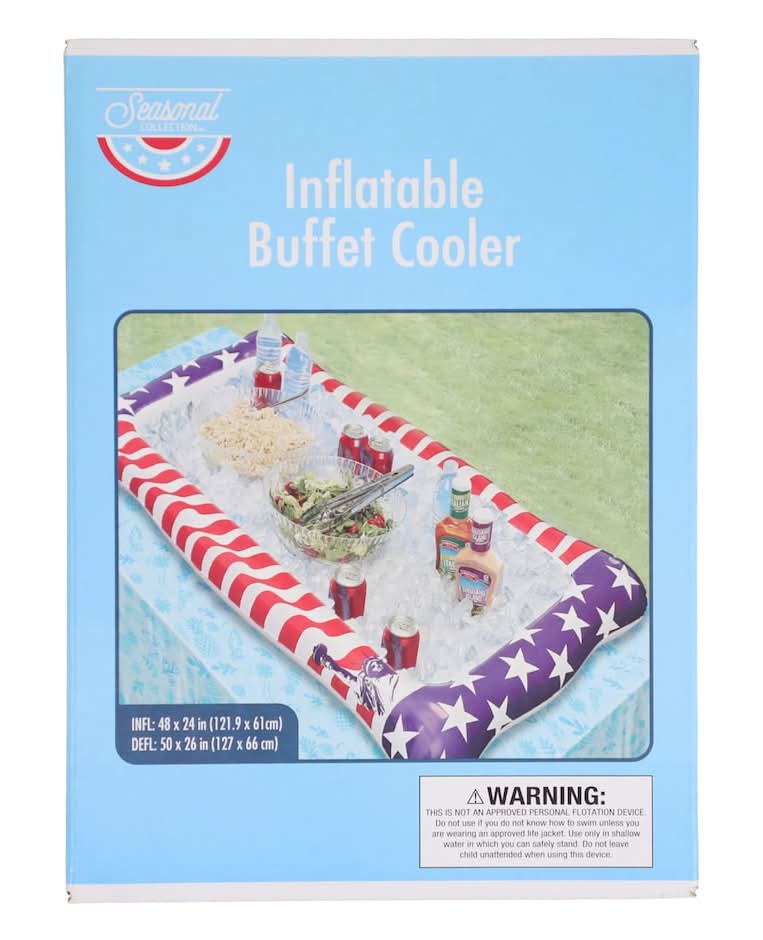 Seasonal Collection Inflatable Buffet Cover, 1-ct.