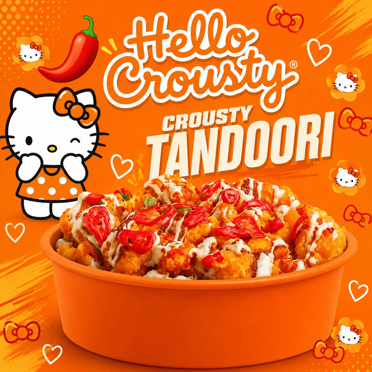🇮🇳 LE Krousty  TANDOORY KEROPPI 🐸🌶️ — 13.99€
