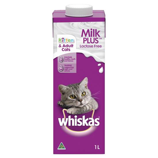 Whiskas Milk Plus Cat Treat 1L