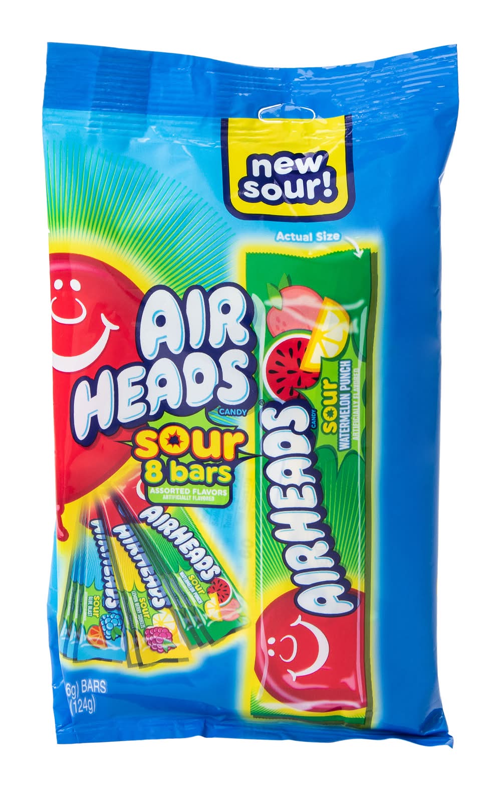 Airheads® Sour 8 Bars Candy 4.37oz