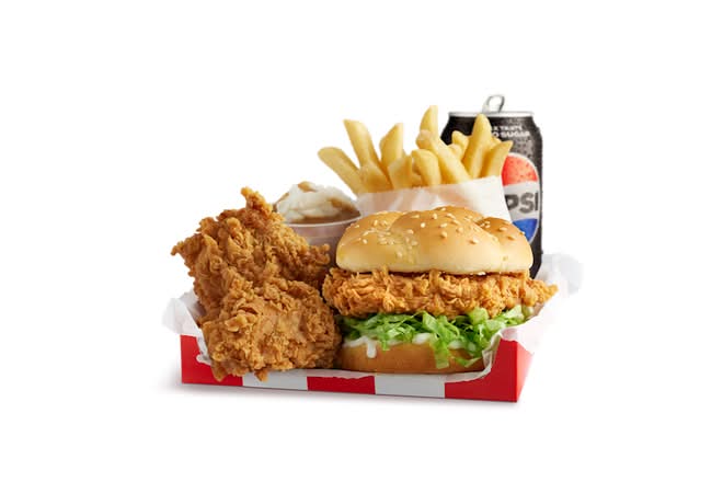 Zinger® Burger Box Hot & Crispy