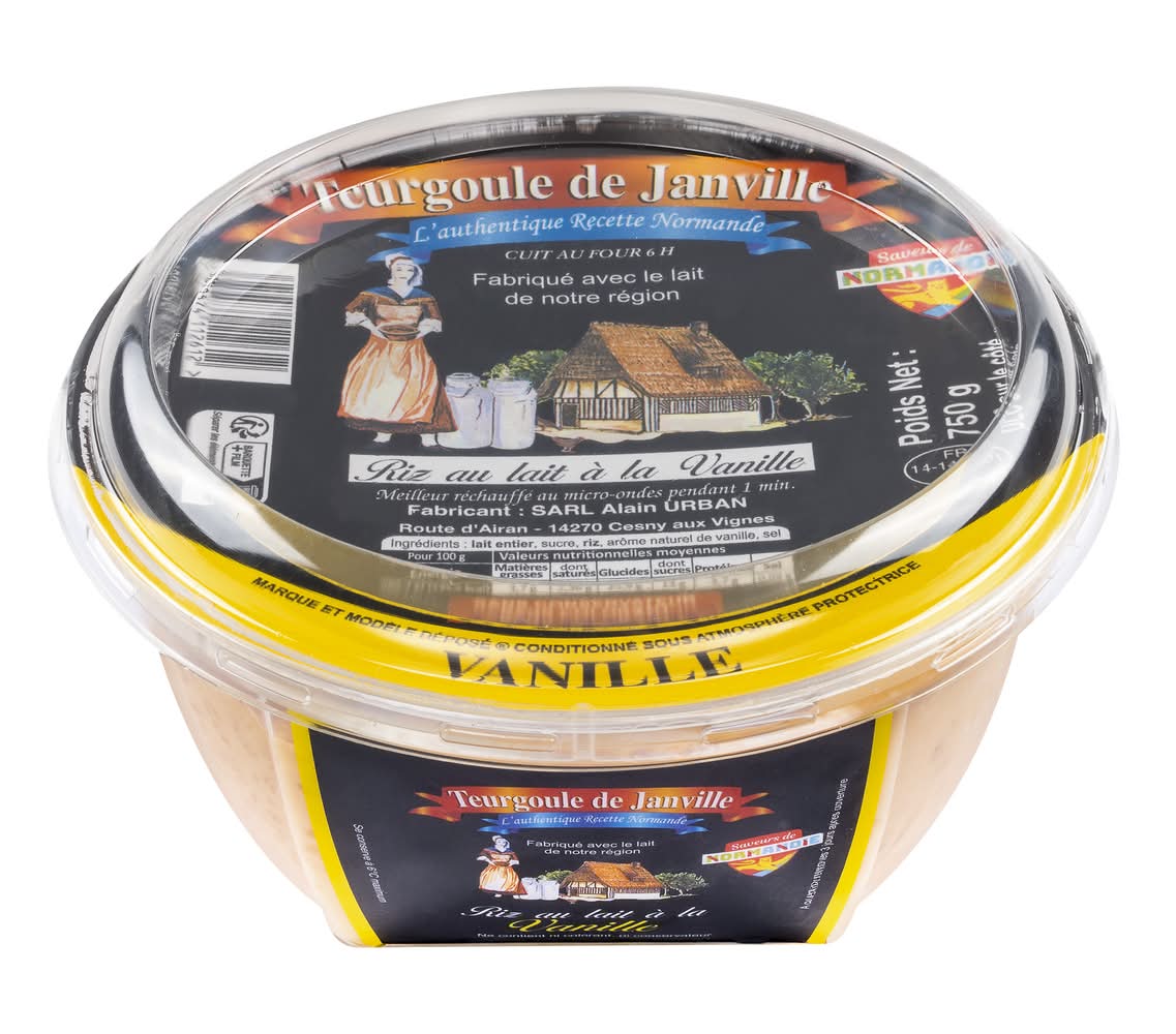 Teurgoule de Janville - Riz au lait, vanille (750g)