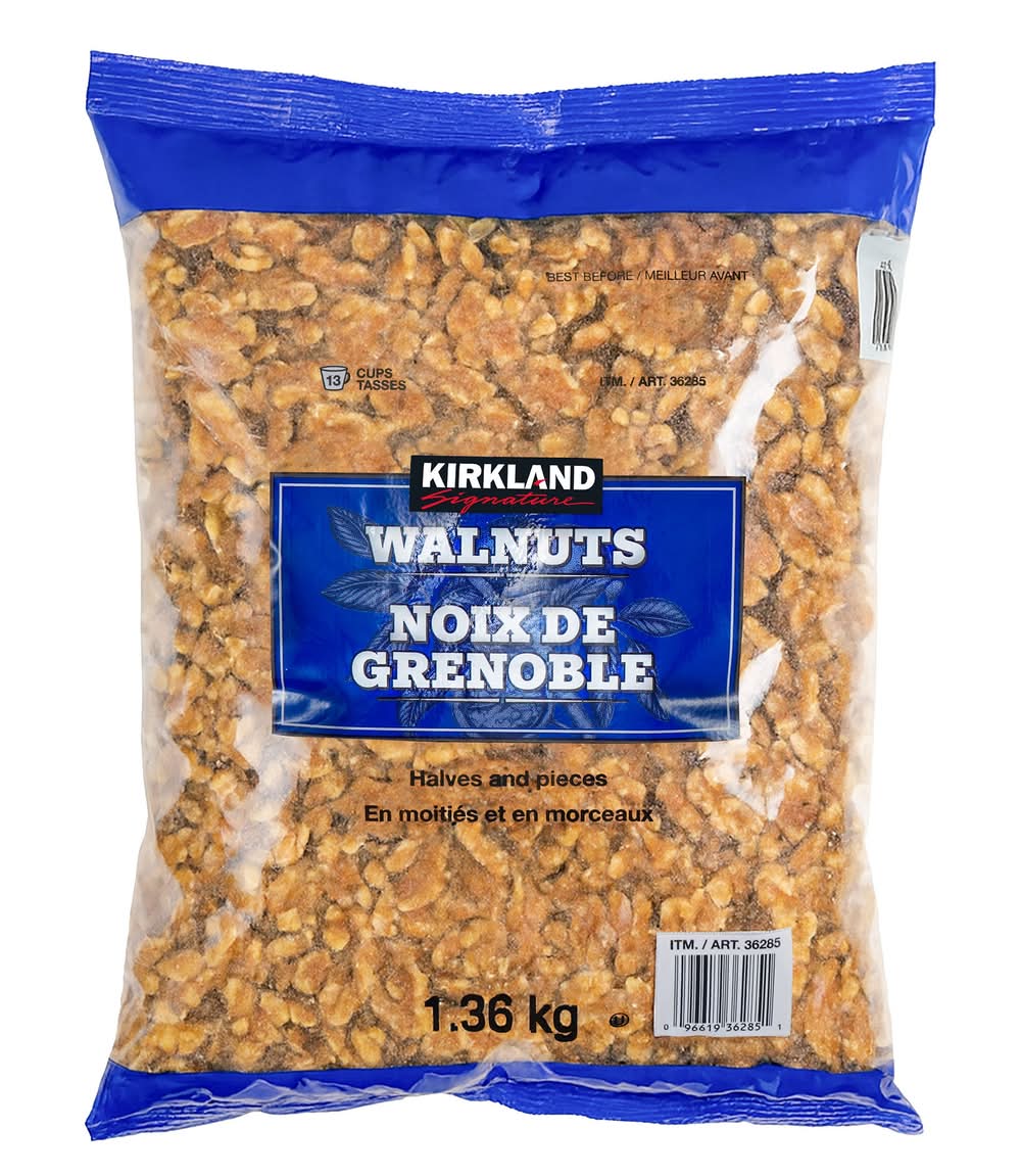 Kirkland Signature - Noix De Grenoble Écalées, 1,36 Kg / Kirkland Signature Shelled Walnuts, 1.36 Kg
