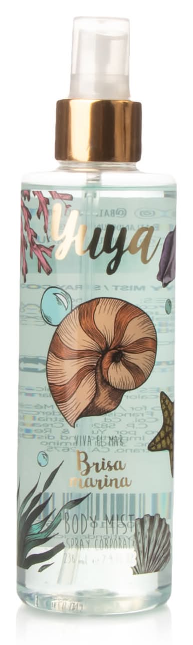 Yuya · Fragancia corporal viva el mar, brisa marina (250 ml)