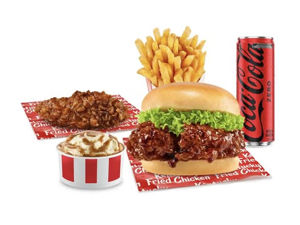 MegaBox Ke Tiras Burger + Ke Tira