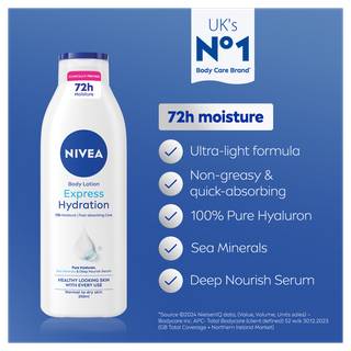 Nivea Express Hydration Body Lotion 250Ml