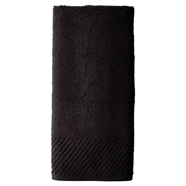 Eco Dry Hand Towel, 16 in x 26 in, Black