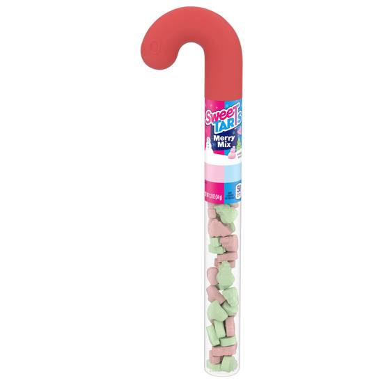 Sweettarts Holiday Candy Filled Cane (1.2 oz)