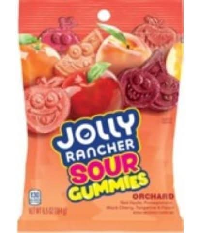 Jolly Rancher Sour Gummies Orchard, Fruit (5 oz)