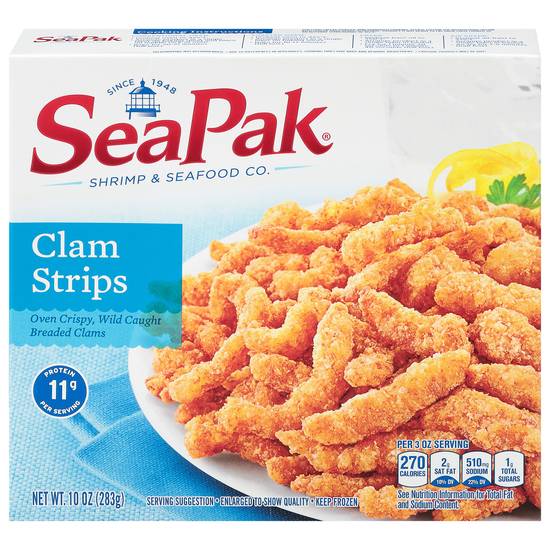 Seapak Clam Strips