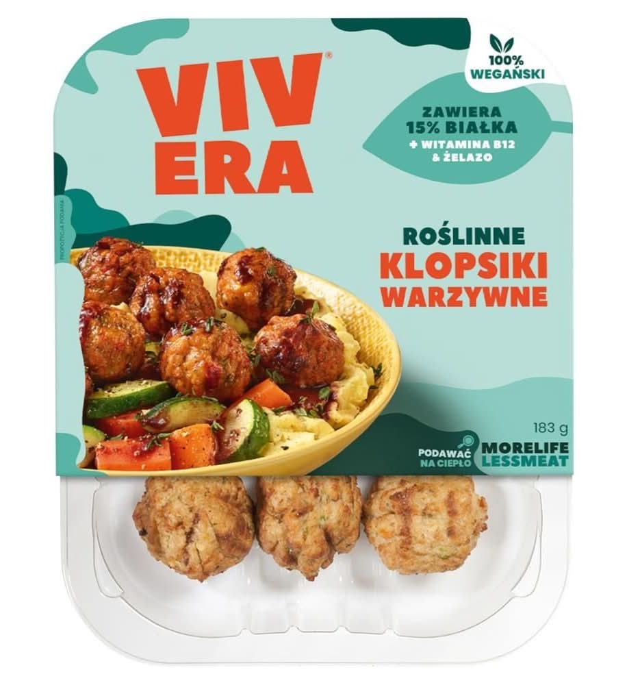 Vivera Roślinne klopsiki warzywne 183 g