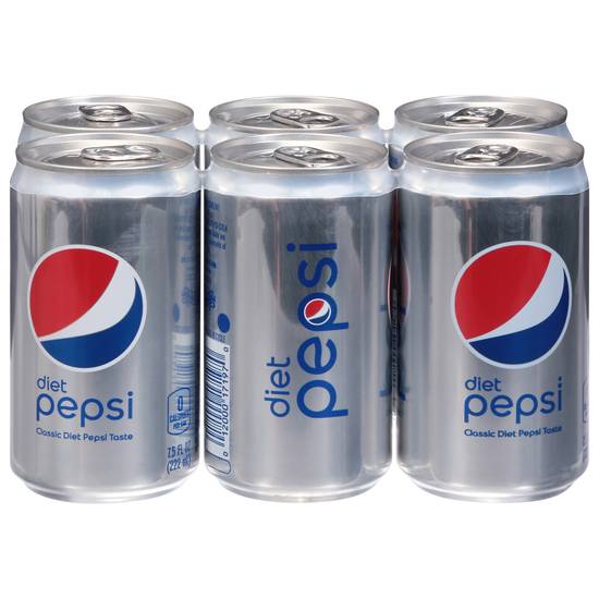 Pepsi Classic Diet Cola (6 pack, 7.5 fl oz)