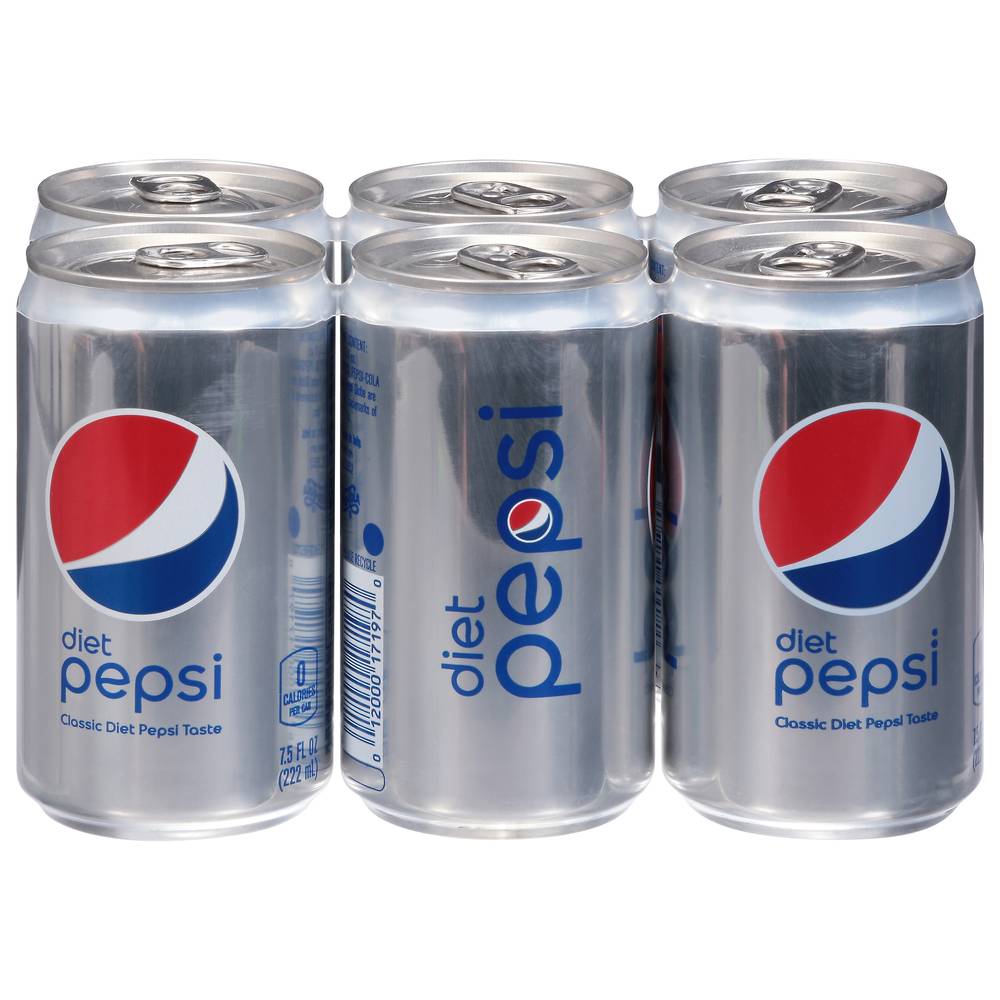 Pepsi Classic Diet Cola (6 x 7.5 fl oz)