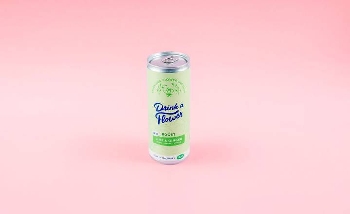 Drinkaflower - Citron vert & gingembre