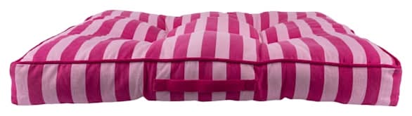 Pink Striped pillow Bed