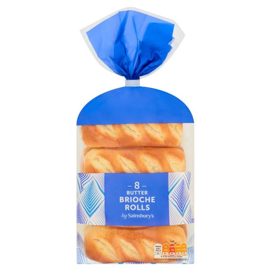 Sainsbury's Butter Brioche Rolls (8 pack)
