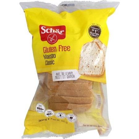 Pain de mie sans gluten SCHAR - le pain de 11 tranches - 300 g