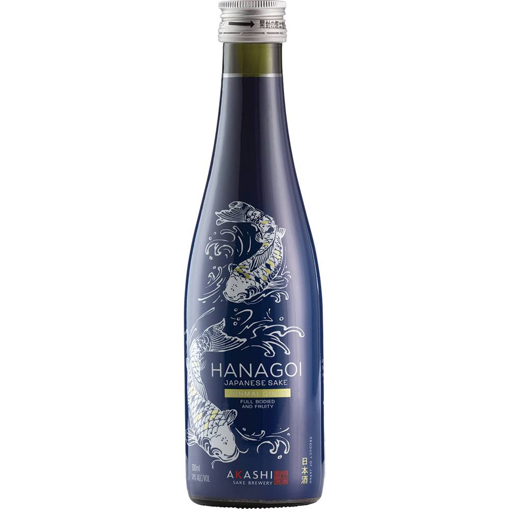 Hanagoi Junmai Ginjo Japanese Sake (300ml bottle)