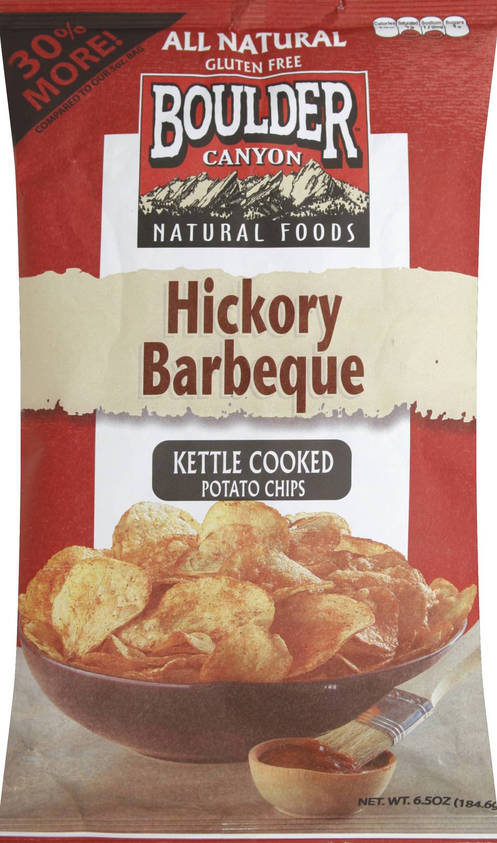 Boulder Canyon Hickory Barbeque Kettle Cooked Potato Chips (6.5 oz)