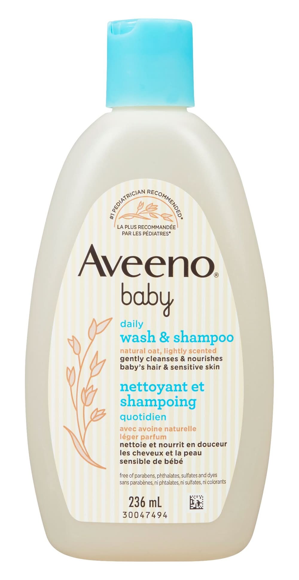 Aveeno Baby Wash & Shampoo, (236 g)