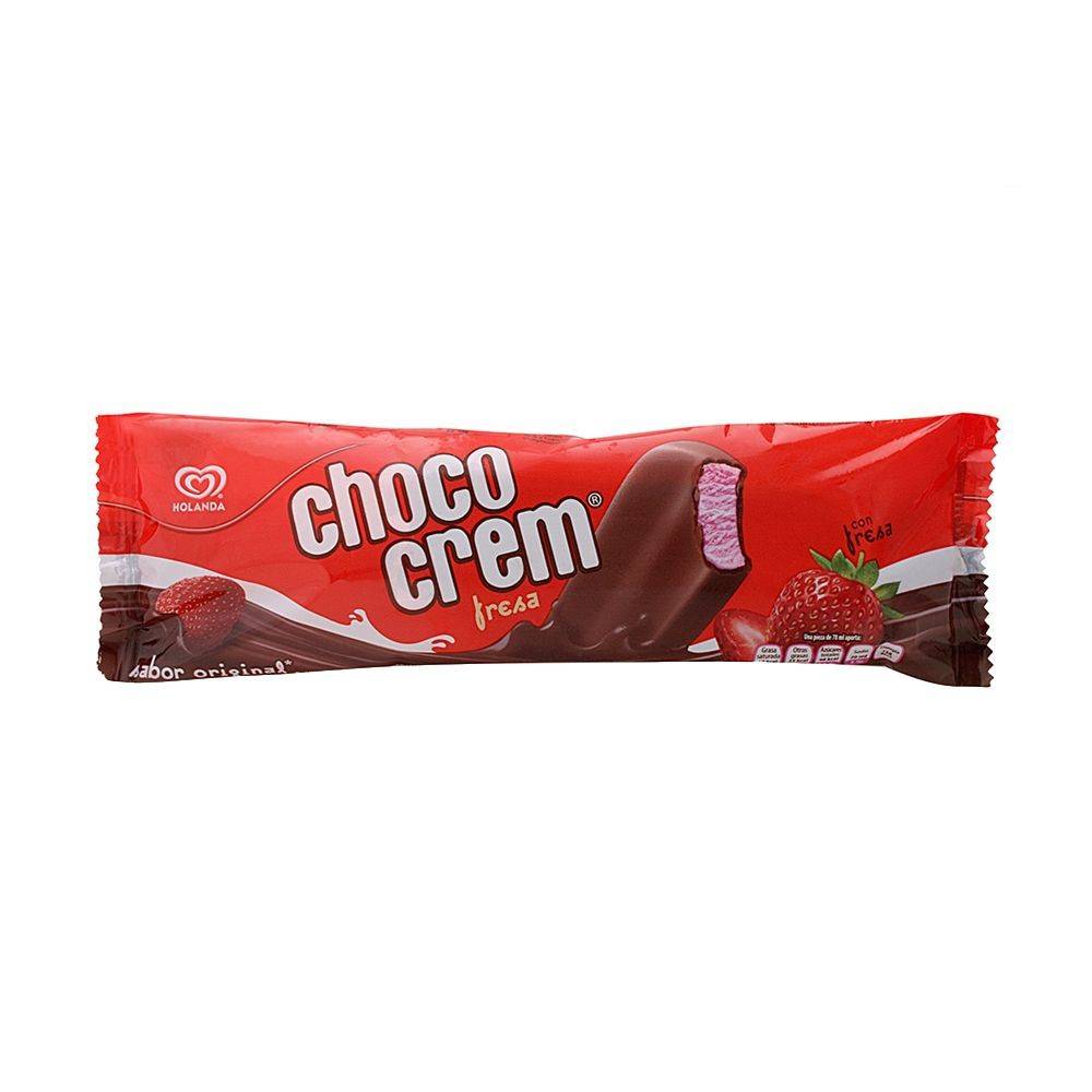 Holanda · Paleta chococrem, fresa (78 ml)