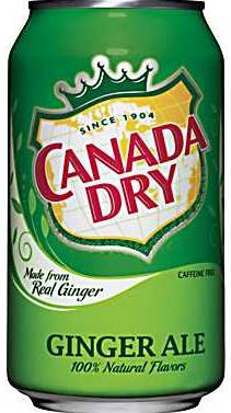 Canada Dry - Ginger Ale - 24/12 oz cans (12 Units)