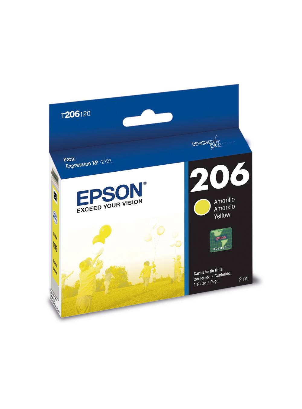 Epson tinta amarillo t206420-al (1 un)