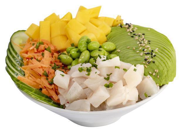 Poke bowl daurade