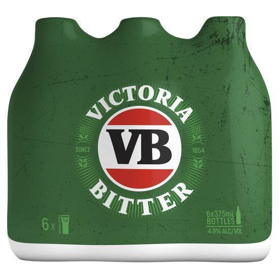Victoria Bitter Bottle (6 Pack)