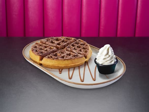 Choco-Nut Spread Waffle