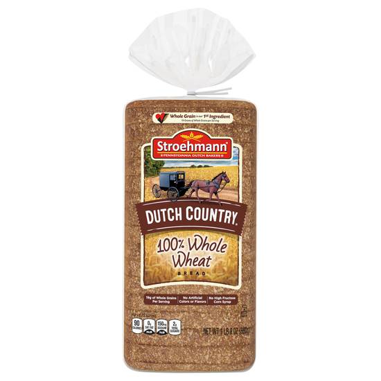 Stroehmann Dutch Country Whole Wheat Bread (24 oz)