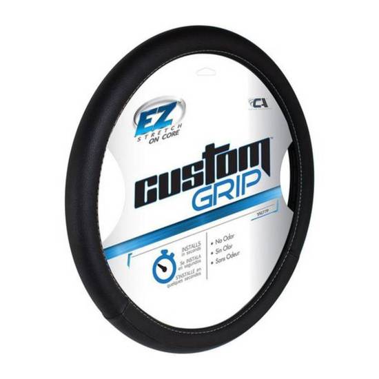 Custom Accessories Grip Black Value Steering Wheel Cover (1 unit)