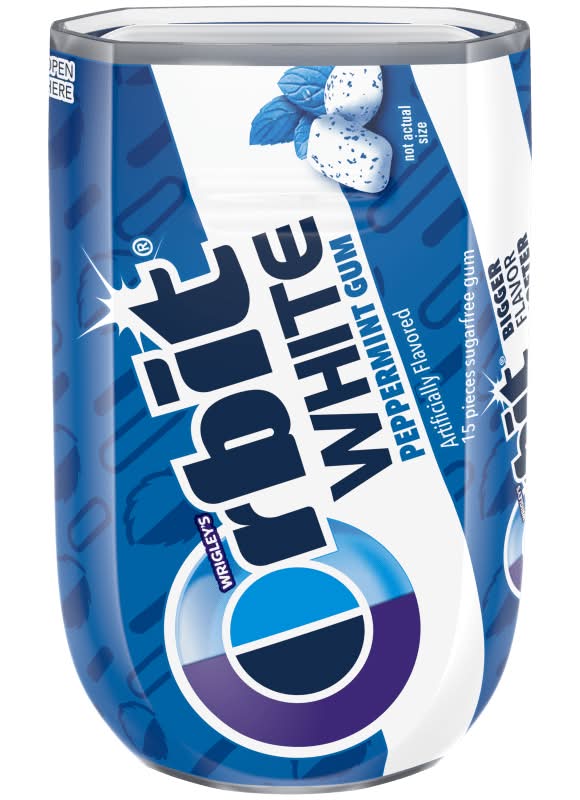 Orbit White Peppermint Gum 40-Count