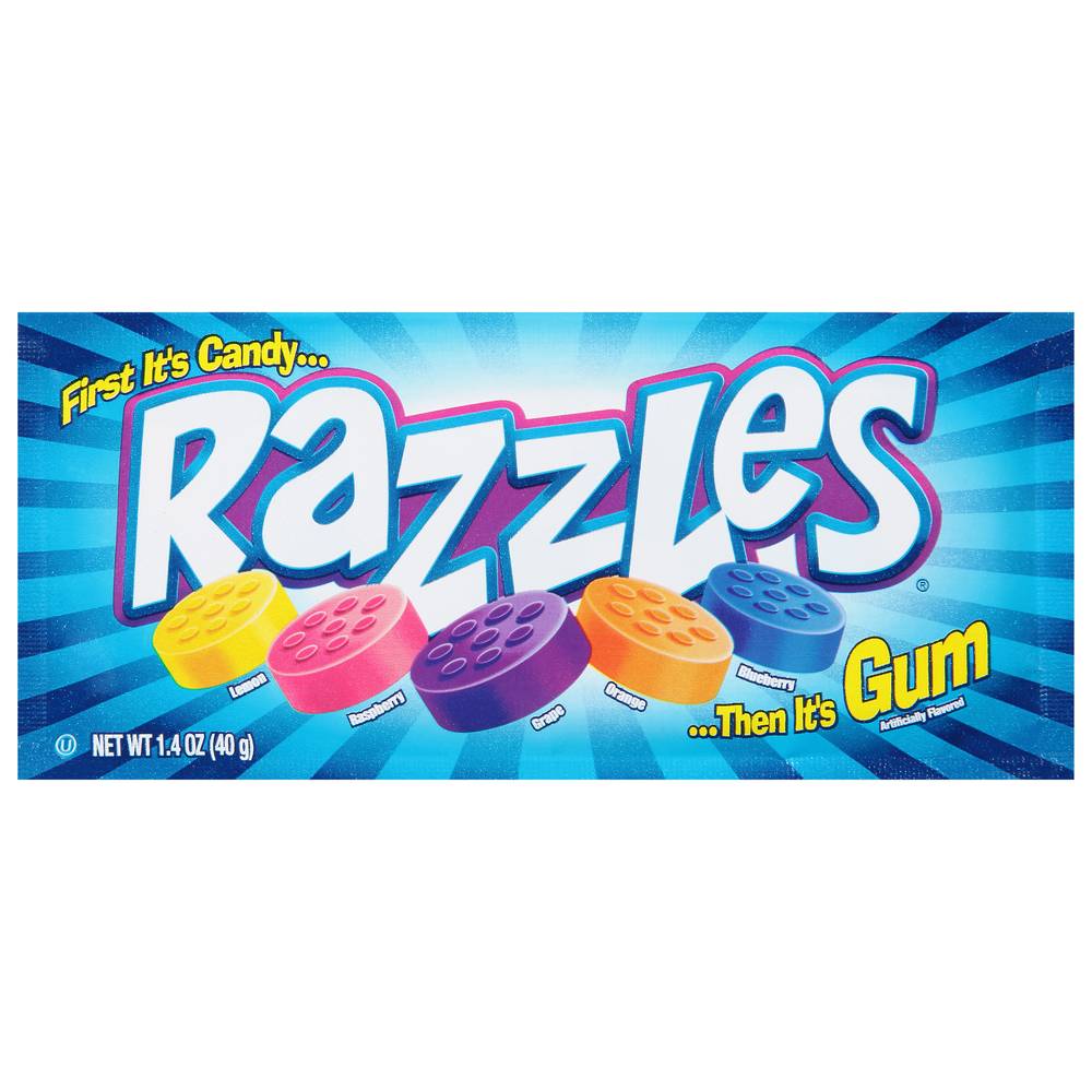 Razzles Assorted Flavors Candies (1.4 oz)